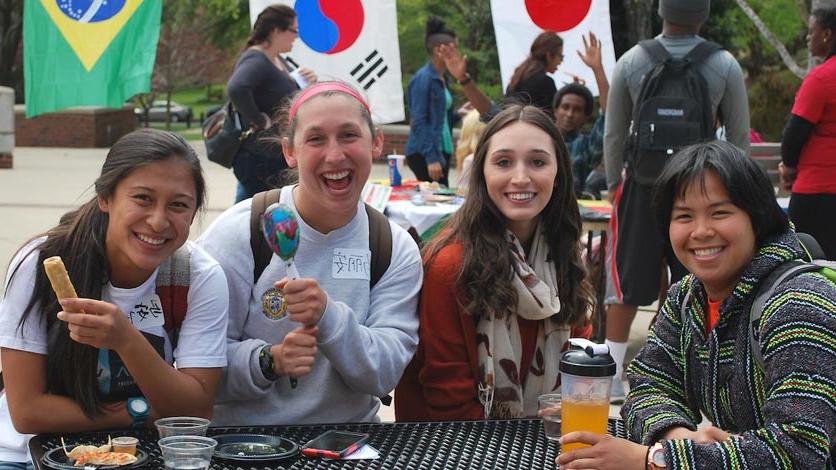 International students gather for international fair at LR